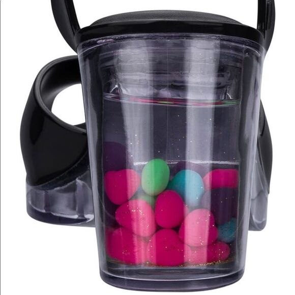 Melissa x Patrick Cox Black Jelly Sandal Size 8, Bubblegum Scented Platform - Picture 3 of 7